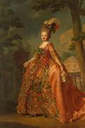 Alexandre Roslin Portrait of Grand Duchess Maria Fiodorovna oil painting on canvas